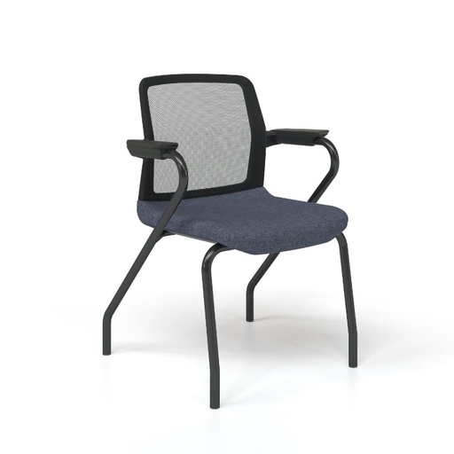 Scaun de Conferinta Wind Mesh Black