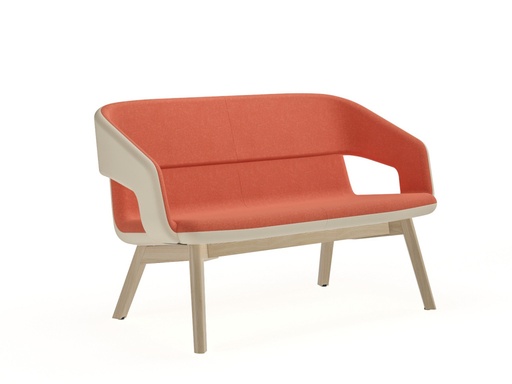 Canapea 2 Locuri Twist&Sit Low Wood