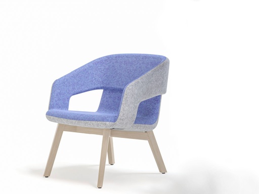 Fotoliu Twist&Sit Low Wood